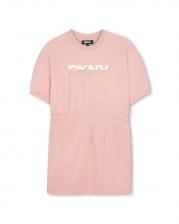 Детское платье с короткими рукавами DKNY, розовый Детское платье с короткими рукавами DKNY, розовый