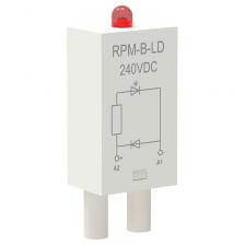 IEK RPM-B-LD-DC240V Модуль защиты для реле диод+светодиод 240В DC ONI 1 шт IEK RPM-B-LD-DC240V Модуль защиты для реле диод+светодиод 240В DC ONI 1 шт