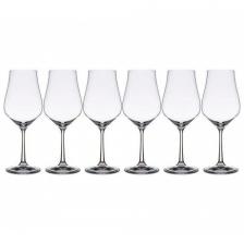 Набор бокалов для вина TULIPA 6шт 350мл CRYSTALEX CR350101T Набор бокалов для вина TULIPA 6шт 350мл CRYSTALEX CR350101T