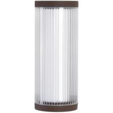 Настенный светильник уличный Odeon Light Cortena 7180/12WL коричневый/акрил/металл IP65 LED 12W 750Лм 3000K 162° 220V Настенный светильник уличный Odeon Light Cortena 7180/12WL коричневый/акрил/металл IP65 LED 12W 750Лм 3000K 162° 220V