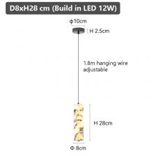 tmlliey подвесной светильник из мрамора черный tmlliey подвесной светильник из мрамора черный
