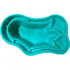 Пластиковый декоративный пруд Декоративный пруд ЦентрПласт 600 л пластиковый 198x121x45 см зеленый, 22840 Пластиковый декоративный пруд Декоративный пруд ЦентрПласт 600 л пластиковый 198x121x45 см зеленый, 22840