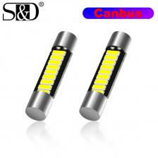 Светодиодная лампа Canbus C5W C10W, 28 мм, 31 мм, 2 шт. Светодиодная лампа Canbus C5W C10W, 28 мм, 31 мм, 2 шт.
