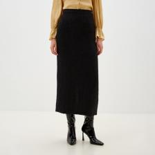 Юбка твидовая миди женская MIST, размер 42, чёрная Юбка твидовая миди женская MIST, размер 42, чёрная