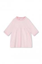 Хлопковое платье BOSS для девочки, розовый Хлопковое платье BOSS для девочки, розовый