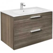 Модуль под раковину VICTORIA в древесном декоре отлично впишется в любой дизайн ванной комнаты. Корпус и фасады выполнены из влагостойкой ЛДСП в древесном декоре. Удобная металлическая ручка и направляющие с функцией silent system делают процесс открывания ящиков легким и приятным. Внутренняя отделка ящиков выполнена в цвете бежевый текстиль, приятна на ощупь и предотвращает скольжение предметов. Пространство верхнего ящика разделено на три части, что позволяет хранить предметы для ванной комнаты в идеальном порядке. Благодаря универсальному дизайну модули под раковину VICTORIA могут сочетаться с различными вариантами зеркал и зеркальных шкафов из коллекций THE GAP ORIGINAL, ANETO, VICTORIA NORD, VICTORIA. Сифон для раковины приобретается отдельно. К данной тумбе отдельно покупается мебельная раковина, а также накладная (для установки необходима столешница). Модуль под раковину VICTORIA в древесном декоре отлично впишется в любой дизайн ванной комнаты. Корпус и фасады выполнены из влагостойкой ЛДСП в древесном декоре. Удобная металлическая ручка и направляющие с функцией silent system делают процесс открывания ящиков легким и приятным. Внутренняя отделка ящиков выполнена в цвете бежевый текстиль, приятна на ощупь и предотвращает скольжение предметов. Пространство верхнего ящика разделено на три части, что позволяет хранить предметы для ванной комнаты в идеальном порядке. Благодаря универсальному дизайну модули под раковину VICTORIA могут сочетаться с различными вариантами зеркал и зеркальных шкафов из коллекций THE GAP ORIGINAL, ANETO, VICTORIA NORD, VICTORIA. Сифон для раковины приобретается отдельно. К данной тумбе отдельно покупается мебельная раковина, а также накладная (для установки необходима столешница).