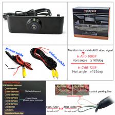 Передняя камера с логотипом автомобиля, AHD 1920*1080P, «рыбий глаз», для Audi A4L 2013, Audi A4 B8.5 2013-2015, передняя Фирменная камера Передняя камера с логотипом автомобиля, AHD 1920*1080P, «рыбий глаз», для Audi A4L 2013, Audi A4 B8.5 2013-2015, передняя Фирменная камера