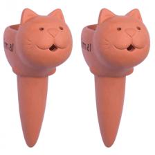 набор увлажнителей для комнатных растений MAXITERRA Котик 2шт 8х8х13см набор увлажнителей для комнатных растений MAXITERRA Котик 2шт 8х8х13см