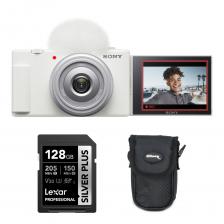 Цифровая камера Sony ZV-1F Vlogging Camera with Accessory Kit (White) Цифровая камера Sony ZV-1F Vlogging Camera with Accessory Kit (White)