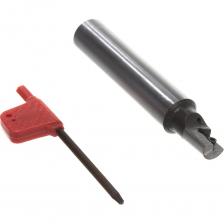 Концевая фреза Фреза концевая AE390-R012.11.01.d16.C (12 мм; Z1; цилиндрический хвостовик 16 мм; СОЖ) с механическим креплением 4-гранная пластина APKT 11T3 Русский Инструмент ri.193.135 Концевая фреза Фреза концевая AE390-R012.11.01.d16.C (12 мм; Z1; цилиндрический хвостовик 16 мм; СОЖ) с механическим креплением 4-гранная пластина APKT 11T3 Русский Инструмент ri.193.135