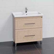 Тумба с раковиной напольная Санта Венера 80 светлое дерево Тумба с раковиной напольная Санта Венера 80 светлое дерево