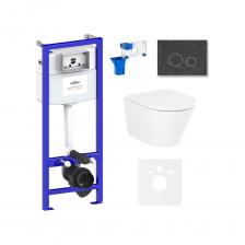 Комплект: инсталляция с унитазом Lavinia Boho Biore Compacto Rimless 7 в 1 75110168 - комплексное предложение, включающее все необходимое для установки и комфортного использования подвесной керамики. Чаша унитаза крепится на инсталляционную систему, далее на стену монтируется клавиша смыва для подачи воды. Подвесной унитаз, как правило, находится над полом на высоте около 100 мм, что облегчает уборку и обеспечивает доступ для свободного мытья пола под чашей. Санитарный фарфор Lavinia Boho имеет более твердую и гладкую поверхность, нежели сантехнический фаянс. Благодаря современному оборудованию и обжигу керамики при температуре 1250 °С образуется беспористая многослойная глазурь, которая отличается низким коэффициентом водопоглощения и меньше впитывает грязь и запахи. Сиденье с крышкой изготовлено из прочного дюропласта с петлями из нержавеющей стали и имеет идеальное сочетание глянцевого цвета с керамикой. Комплект: инсталляция с унитазом Lavinia Boho Biore Compacto Rimless 7 в 1 75110168 - комплексное предложение, включающее все необходимое для установки и комфортного использования подвесной керамики. Чаша унитаза крепится на инсталляционную систему, далее на стену монтируется клавиша смыва для подачи воды. Подвесной унитаз, как правило, находится над полом на высоте около 100 мм, что облегчает уборку и обеспечивает доступ для свободного мытья пола под чашей. Санитарный фарфор Lavinia Boho имеет более твердую и гладкую поверхность, нежели сантехнический фаянс. Благодаря современному оборудованию и обжигу керамики при температуре 1250 °С образуется беспористая многослойная глазурь, которая отличается низким коэффициентом водопоглощения и меньше впитывает грязь и запахи. Сиденье с крышкой изготовлено из прочного дюропласта с петлями из нержавеющей стали и имеет идеальное сочетание глянцевого цвета с керамикой.