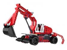 Конструктор CaDA Technic экскаватор совместим с C52011W, инерционный (235 деталей) Конструктор CaDA Technic экскаватор совместим с C52011W, инерционный (235 деталей)