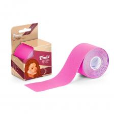 Тейп кинезиологический для лица 500x5 см, вискоза Tmax Beauty Tape 423246 розовый Тейп кинезиологический для лица 500x5 см, вискоза Tmax Beauty Tape 423246 розовый