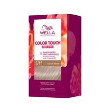 Wella Профессиональная полуперманентная краска для волос Color Touch без аммиака для обновления цвета и покрытия седых волос - набор для корней с маской для волос Icy Ash Blonde Wella Профессиональная полуперманентная краска для волос Color Touch без аммиака для обновления цвета и покрытия седых волос - набор для корней с маской для волос Icy Ash Blonde