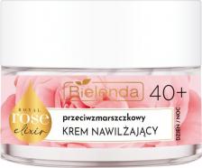 Bielenda, Royal Rose Elixir, увлажняющий крем против морщин 40+, день/ночь, 50 мл Bielenda, Royal Rose Elixir, увлажняющий крем против морщин 40+, день/ночь, 50 мл