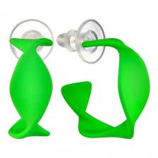 UVI JEWELLERY Серьги с эмалью бежевого цвета UVI JEWELLERY Серьги с эмалью бежевого цвета