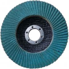 Торцевой лепестковый круг Круг лепестковый торцевой (115 мм; Р50; цирконий; синий) АТАКА 993390 Торцевой лепестковый круг Круг лепестковый торцевой (115 мм; Р50; цирконий; синий) АТАКА 993390