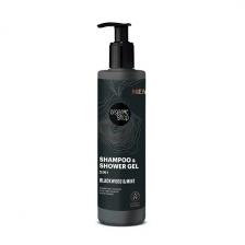 Бодрящий шампунь и гель Shampoo & Shower Gel 2 In 1 Blackwood & Mint Organic Shop, 280 ml Бодрящий шампунь и гель Shampoo & Shower Gel 2 In 1 Blackwood & Mint Organic Shop, 280 ml