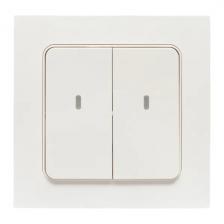EKF RCV-ST2-WD-ZB Умный выключатель Стокгольм 2-кл. белый Zigbee 1 шт EKF RCV-ST2-WD-ZB Умный выключатель Стокгольм 2-кл. белый Zigbee 1 шт