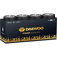 Алкалиновая батарейка DAEWOO LR20 Power Alkaline Pack-4 5046573 Алкалиновая батарейка DAEWOO LR20 Power Alkaline Pack-4 5046573