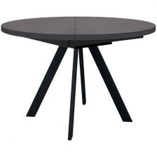 Стол вставка-бабочка на 4 персоны DikLine RD100 Хромикс бронза, опоры черные (круглая столешница, 4 ножки) Dikline Стол вставка-бабочка на 4 персоны DikLine RD100 Хромикс бронза, опоры черные (круглая столешница, 4 ножки) Dikline