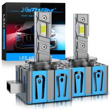 XSTORM D1S D3S Светодиодные автомобильные фары Лампы D1R D2S D3R D4S Светодиодные турбо-светильники 6000K 60000LM Автоматические лампы Plug&Play Комплекты для переоборудования HID XSTORM D1S D3S Светодиодные автомобильные фары Лампы D1R D2S D3R D4S Светодиодные турбо-светильники 6000K 60000LM Автоматические лампы Plug&Play Комплекты для переоборудования HID