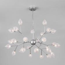 Подвесной светильник Bogate's 546 прозрачный a043935 предназначен для создания основного освещения в современных и классических интерьерах. Подходит для различных типов помещений: гостиная, загородный дом и рассчитан на площадь освещения 20 м2. Светильник имеет 27 рожков и оснащен патронами с цоколем G4, которые рассчитаны на максимальную мощность ламп 3 Вт. Украшен эффектными стеклянными плафонами в форме лепестков. Арматура изготовлена из высококачественного металла с надежным защитным покрытием. Подвесной светильник Bogate's 546 прозрачный a043935 предназначен для создания основного освещения в современных и классических интерьерах. Подходит для различных типов помещений: гостиная, загородный дом и рассчитан на площадь освещения 20 м2. Светильник имеет 27 рожков и оснащен патронами с цоколем G4, которые рассчитаны на максимальную мощность ламп 3 Вт. Украшен эффектными стеклянными плафонами в форме лепестков. Арматура изготовлена из высококачественного металла с надежным защитным покрытием.