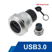 Металлический круглый разъем CAT6/USB2.0/USB3.0/HDMI/Type-C XLKJ Металлический круглый разъем CAT6/USB2.0/USB3.0/HDMI/Type-C XLKJ