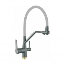 Смеситель для кухни Rainsberg с силиконовым гибким изливом, латунь R603CY-5 Смеситель для кухни Rainsberg с силиконовым гибким изливом, латунь R603CY-5