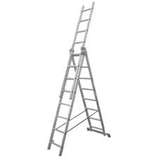 Лестница алюминиевая Startul PRO, 3-х секц., 201/474/214 см, 3х8 ступ., 9.9 кг (ST9944-08) Лестница алюминиевая Startul PRO, 3-х секц., 201/474/214 см, 3х8 ступ., 9.9 кг (ST9944-08)