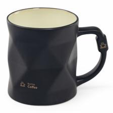 кружка DOMENIK Black&White 390мл фарфор черный кружка DOMENIK Black&White 390мл фарфор черный