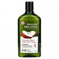 Шампунь Avalon Organics для гладкого блеска, яблочный уксус, 325 мл Шампунь Avalon Organics для гладкого блеска, яблочный уксус, 325 мл