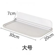 Складная настенная полка пластиковая белая Складная настенная полка пластиковая белая