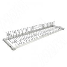 ROUND Посудосушитель для тарелок с гладкой рамкой и держателем задней стенки (сушилка для посуды), 1200 мм, хром (SV120VRRF16CP) ROUND Посудосушитель для тарелок с гладкой рамкой и держателем задней стенки (сушилка для посуды), 1200 мм, хром (SV120VRRF16CP)