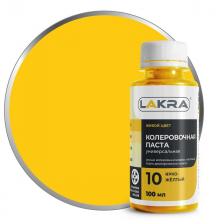 паста колеровочная ЛАКРА N10 ярко-желтый 100мл, арт.9591123 паста колеровочная ЛАКРА N10 ярко-желтый 100мл, арт.9591123