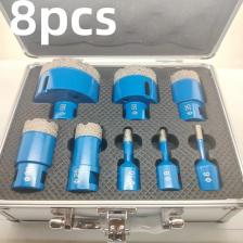 M14 Набор сухих алмазных сверл с сердечником для фарфора, мрамора, стекла, гранита, чашки, пилы, режущий инструмент M14 Набор сухих алмазных сверл с сердечником для фарфора, мрамора, стекла, гранита, чашки, пилы, режущий инструмент