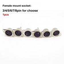 DIN разъем «папа-мама» 3 4 5 6 7 8 контактов DIN разъем «папа-мама» 3 4 5 6 7 8 контактов