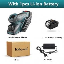 Аккумуляторный рубанок Kakyoin 2200 Вт для батареи Makita 12 В Аккумуляторный рубанок Kakyoin 2200 Вт для батареи Makita 12 В