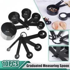 Набор мерных ложек и чашек. Точные кухонные инструменты для приготовления пищи и выпечки. Метрические и императорские измерения. Необходимые для дома. Набор мерных ложек и чашек. Точные кухонные инструменты для приготовления пищи и выпечки. Метрические и императорские измерения. Необходимые для дома.