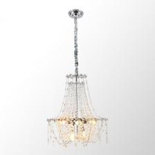 Подвесная хрустальная люстра Lussole Rains LSP-6000 Подвесная хрустальная люстра Lussole Rains LSP-6000