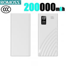 ROMOSS 120 Вт сверхбыстрая зарядка CCC сертификация Power Bank 500000 мАч внешний аккумулятор большой емкости для iPhone Android НОВЫЙ ROMOSS 120 Вт сверхбыстрая зарядка CCC сертификация Power Bank 500000 мАч внешний аккумулятор большой емкости для iPhone Android НОВЫЙ