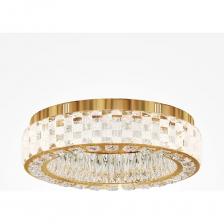 Безупречное сочетание классики и современности. Светильники Castlello подходят как для современных, так и для неоклассических интерьеров. Название серии дизайнеры позаимствовали у наименования шахматной фигуры, кроме того, его можно перевести как «замок». Узор хрустального стекла повторяет рисунок шахматной доски, яркий декор рассеивателя воссоздает торжественную атмосферу дворцовых и замковых интерьеров, но в современном актуальном прочтении. Подвесной светильник выполнен в трендовой форме широкого кольца – такой дизайн уравновешивает использование классического хрусталя в декоре. Модели этой серии будут отлично смотреться в любой обстановке благодаря сбалансированным дизайнерским решениям. Арматура представлена в двух цветовых вариантах: хром и золото с глянцевым финишным покрытием. Безупречное сочетание классики и современности. Светильники Castlello подходят как для современных, так и для неоклассических интерьеров. Название серии дизайнеры позаимствовали у наименования шахматной фигуры, кроме того, его можно перевести как «замок». Узор хрустального стекла повторяет рисунок шахматной доски, яркий декор рассеивателя воссоздает торжественную атмосферу дворцовых и замковых интерьеров, но в современном актуальном прочтении. Подвесной светильник выполнен в трендовой форме широкого кольца – такой дизайн уравновешивает использование классического хрусталя в декоре. Модели этой серии будут отлично смотреться в любой обстановке благодаря сбалансированным дизайнерским решениям. Арматура представлена в двух цветовых вариантах: хром и золото с глянцевым финишным покрытием.