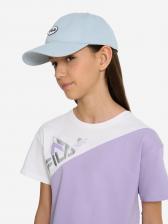 Бейсболка для девочек FILA, Голубой Бейсболка для девочек FILA, Голубой