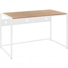 Компактный и функциональный предмет мебели в скандинавском стиле - это белый разборный письменный стол RIMINI от GreenWeen.Данный предмет мебели отлично подойдет для учебы, работы дома или в офисе, а также просто отдыха за компьютером, ноутбуком. Стол имеет прямоугольную форму, что делает его универсальным для разных помещений: от гостиной и спальни до детской комнаты или офисного кабинета. Основание стола спроектировано нашим конструкторским отделом таким образом, что сборка стола займет не более 5 минут. Удобная система сборки/разборки позволяет быстро и легко собрать или разобрать стол, если Вам необходимо перевезти его в другое место.Подстолье выполнено из надежного металлического каркаса, из комбинации профильной трубы 25х25 и 20х20 мм, что обеспечивает его долговечность и надежность.Столешница выполнена из высококачественного ЛДСП, что обеспечивает прочность и долгий срок службы изделия. Благородный оттенок Дуб Канзас придает классический вид этому предмету домашней мебели и подойдет под любой дизайн дома, квартиры или дачи. Размер столешницы 1160x650 мм, высота столешница от пола - 750 мм, цвет - Дуб Канзас. Материал подстолья сталь с полимерным покрытием, столешница изготовлена из качественной ЛДСП марки EGGER, толщина столешницы 16 мм. Габаритные размеры в собранном виде (ШхГхВ) 1200х650x750 мм.Габариты упаковки 1170х90x660 мм. Компактный и функциональный предмет мебели в скандинавском стиле - это белый разборный письменный стол RIMINI от GreenWeen.Данный предмет мебели отлично подойдет для учебы, работы дома или в офисе, а также просто отдыха за компьютером, ноутбуком. Стол имеет прямоугольную форму, что делает его универсальным для разных помещений: от гостиной и спальни до детской комнаты или офисного кабинета. Основание стола спроектировано нашим конструкторским отделом таким образом, что сборка стола займет не более 5 минут. Удобная система сборки/разборки позволяет быстро и легко собрать или разобрать стол, если Вам необходимо перевезти его в другое место.Подстолье выполнено из надежного металлического каркаса, из комбинации профильной трубы 25х25 и 20х20 мм, что обеспечивает его долговечность и надежность.Столешница выполнена из высококачественного ЛДСП, что обеспечивает прочность и долгий срок службы изделия. Благородный оттенок Дуб Канзас придает классический вид этому предмету домашней мебели и подойдет под любой дизайн дома, квартиры или дачи. Размер столешницы 1160x650 мм, высота столешница от пола - 750 мм, цвет - Дуб Канзас. Материал подстолья сталь с полимерным покрытием, столешница изготовлена из качественной ЛДСП марки EGGER, толщина столешницы 16 мм. Габаритные размеры в собранном виде (ШхГхВ) 1200х650x750 мм.Габариты упаковки 1170х90x660 мм.