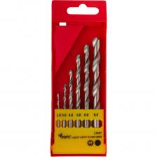 Набор сверл по металлу Набор сверл полированных (6 шт; 2-8 мм; HSS) по металлу КУРС 33697 Набор сверл по металлу Набор сверл полированных (6 шт; 2-8 мм; HSS) по металлу КУРС 33697