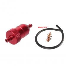 8 мм бензиновый топливный фильтр из сплава с ЧПУ + 40 см зажимы для шлангов бензиновой топливной линии для мотоцикла, скутера, пит-байка, квадроцикла, квадроцикла, багги, часть 8 мм бензиновый топливный фильтр из сплава с ЧПУ + 40 см зажимы для шлангов бензиновой топливной линии для мотоцикла, скутера, пит-байка, квадроцикла, квадроцикла, багги, часть