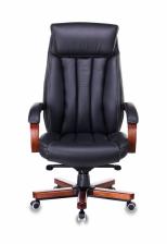 Кресла офисные Кресло руководителя Бюрократ T-9922WALNUT черный кожа крестов. металл/дерево Кресла офисные Кресло руководителя Бюрократ T-9922WALNUT черный кожа крестов. металл/дерево