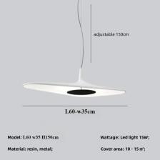 Подвесной светильник Luk Star из смолы Подвесной светильник Luk Star из смолы