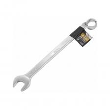 Ключ комбинированный от бренда JCB изогнутый на 75 градусов предназначен для закручивания или раскручивания болтов, гаек и прочих крепежных изделий схожей функциональности. Ключ имеет изогнутую форму, чтобы обеспечить доступ к гайкам и болтам под углом 75 градусов. Наклон между рукоятью и осью головки позволяет с лёгкостью взаимодействовать в тесных пространствах, где не могут быть использованы прямые ключи.Накидная часть комбинированного ключа 12-гранная. Накидная и рожковая часть 27 мм. Ключ изготовлен из высококачественной хромованадиевой стали, что значительно увеличивает их устойчивость к механическим нагрузкам. Подходит для ремонта легковых и грузовых автомобилей мототехники, квадроциклов, снегоходов, гидроциклов , спецтехники, садовой техники и прочих слесарно-монтажных работ с болтовым и гаечным крепежом. Ключ комбинированный от бренда JCB изогнутый на 75 градусов предназначен для закручивания или раскручивания болтов, гаек и прочих крепежных изделий схожей функциональности. Ключ имеет изогнутую форму, чтобы обеспечить доступ к гайкам и болтам под углом 75 градусов. Наклон между рукоятью и осью головки позволяет с лёгкостью взаимодействовать в тесных пространствах, где не могут быть использованы прямые ключи.Накидная часть комбинированного ключа 12-гранная. Накидная и рожковая часть 27 мм. Ключ изготовлен из высококачественной хромованадиевой стали, что значительно увеличивает их устойчивость к механическим нагрузкам. Подходит для ремонта легковых и грузовых автомобилей мототехники, квадроциклов, снегоходов, гидроциклов , спецтехники, садовой техники и прочих слесарно-монтажных работ с болтовым и гаечным крепежом.